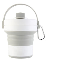 Foldable Silicone Travel Coffee Cup - 450ml - Eco-Friendly & Portable