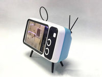 Retro Mini Portable Bluetooth TV Speaker - Vintage Sound in a Compact Design