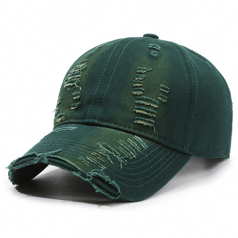 Vintage Washed Cotton Baseball Cap – Men’s Distressed Cowboy‑Style Adjustable Dome Hat What Else You Got?