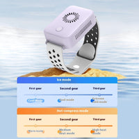 Portable Wrist Fan – USB Rechargeable Mini Fan Bracelet for Outdoor Use