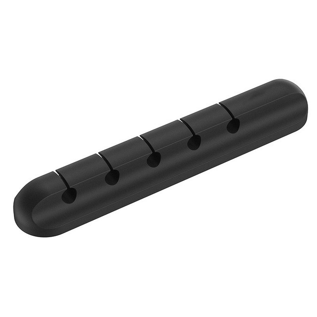 Silicone USB Cable Winder Desktop Cable Organizer Management Multipurpose Clips Cables Protector For Wired Headphones What Else You Got?