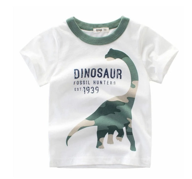 Children's Wear Summer New Korean Children's Boys Cotton T-shirt Men's Treasure In Children's Short Sleeves What Else You Got?