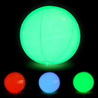 Glow-in-the-Dark LED Inflatable Ball - Perfect for Fun & Fellowship