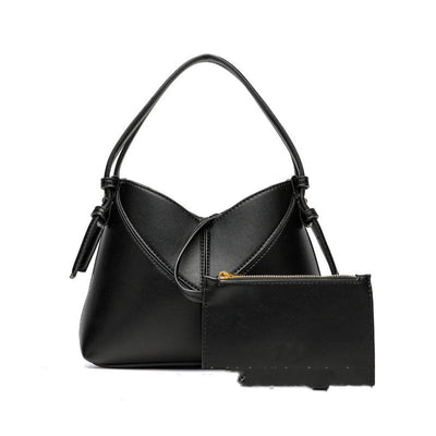 Retro Oval Crossbody Bag – Minimalist PU Shoulder Purse for Everyday Wear