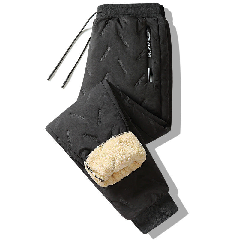 Men’s Thick Fleece Thermal Sweatpants – Waterproof, Windproof Winter Warm Trousers What Else You Got?