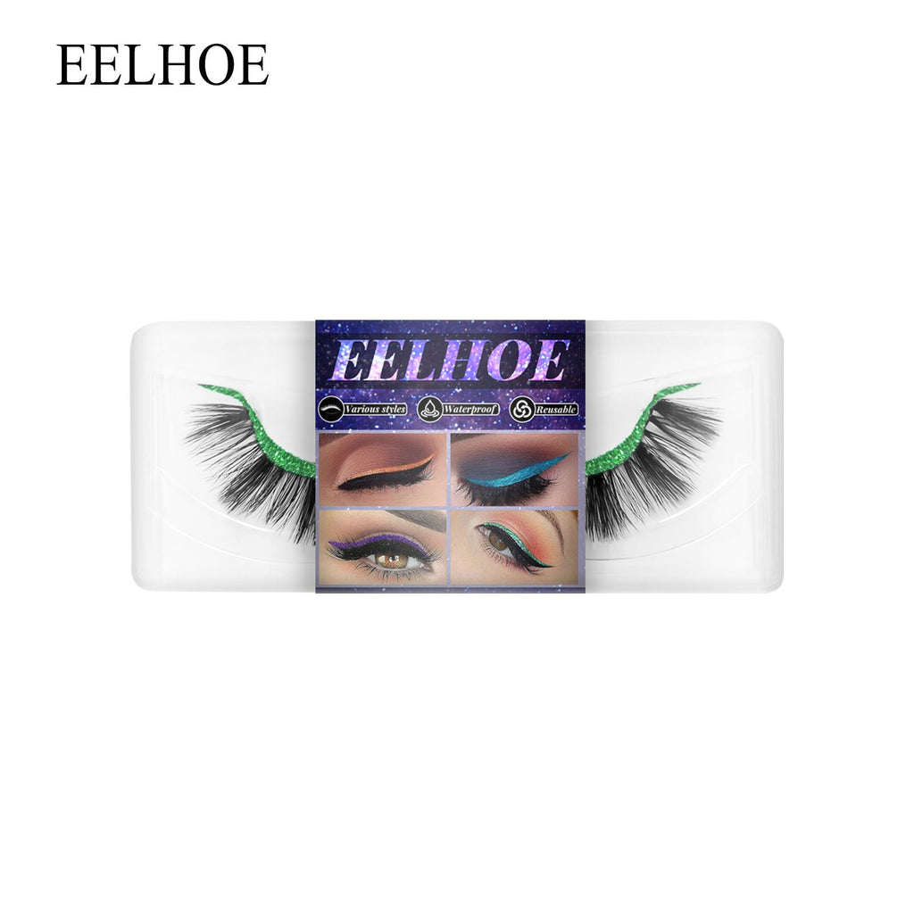 Eyelashes And Eyeliner Stickers Self-adhesive Soft Natural Curling Thick What Else You Got?