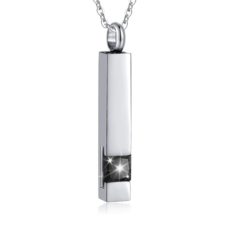Twelve Birthday Stone Ashes Necklace Can Be Opened With Diamonds Zodiac What Else You Got?
