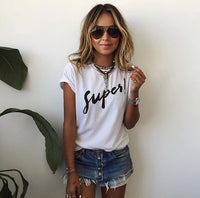 Lip Print Graphic T-Shirt – Summer Short Sleeve Tee