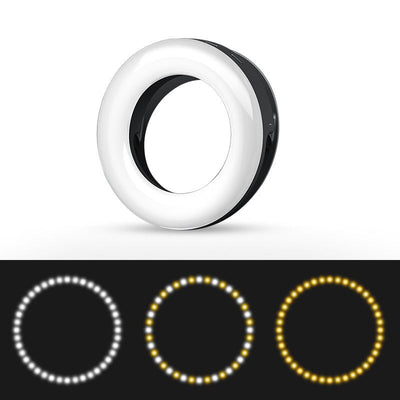 Brighten Your Faith & Selfies: USB Rechargeable Ring Light for Perfect Photos & Videos