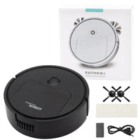 3-in-1 Smart Mini Vacuum Cleaner Robot with Mop & Sweeper - USB-Powered Cleaning Companion