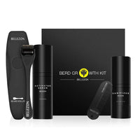 Divine Beard Growth Elixir Kit - Natural Liquid Care for Stronger, Fuller Beards