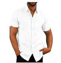 Men's Summer Casual Short Sleeve Shirts - Lightweight & Breathable Tee Tops