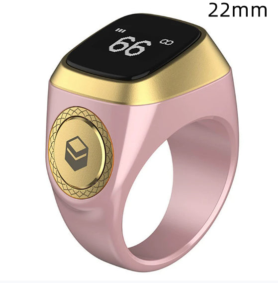 Smart Tasbih Ring – Bluetooth Muslim Prayer Counter Ring with OLED Display What Else You Got?