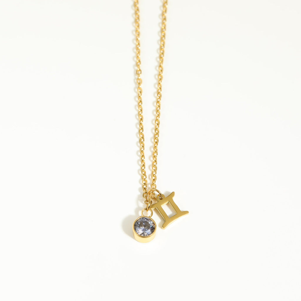 Fashion Zodiac Zodiac 5mm Zircon Pendant Necklace For Women What Else You Got?