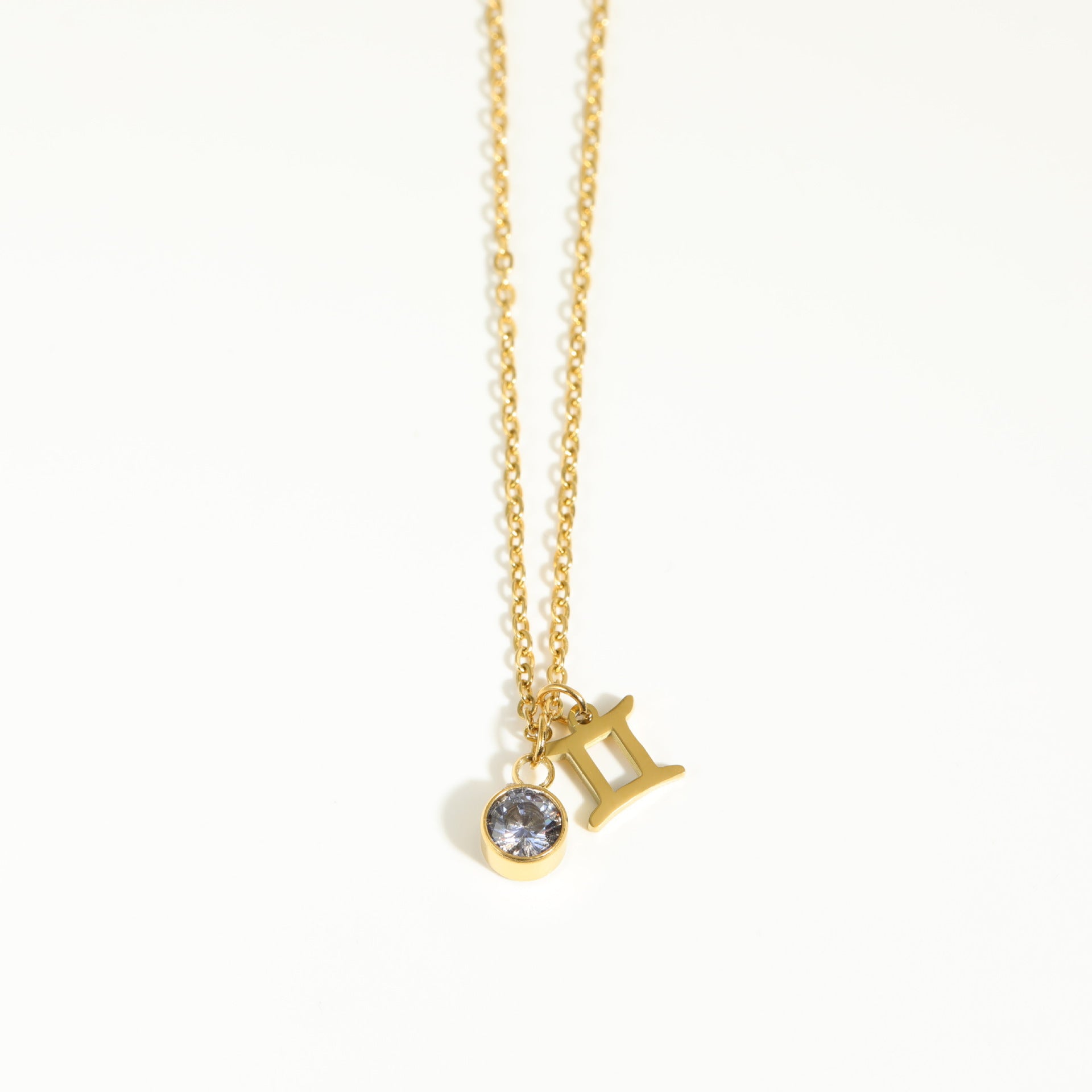 Fashion Zodiac Zodiac 5mm Zircon Pendant Necklace For Women What Else You Got?