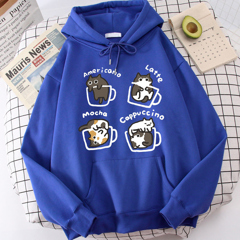Casual Loose Pullover Hoodie – Multi‑Color Pattern Print Polyester Sweatshirt (XS–3XL) What Else You Got?