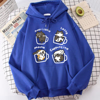 Printed Loose-Fit Pullover Hoodie – Polyester Casual Sweatshirt XS–3XL