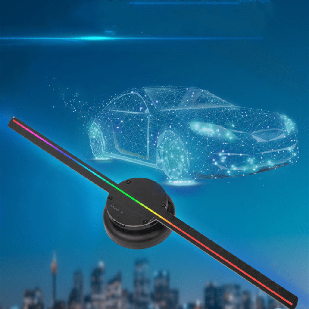 Led Luminous Sign Light Holographic Projector Diy Fan Screen Video Picture 3d Holographic Light Holiday Decoration What Else You Got?