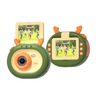 Kids' HD Digital Camera with 180° Flip Screen, Games & Filters - Perfect First Camera