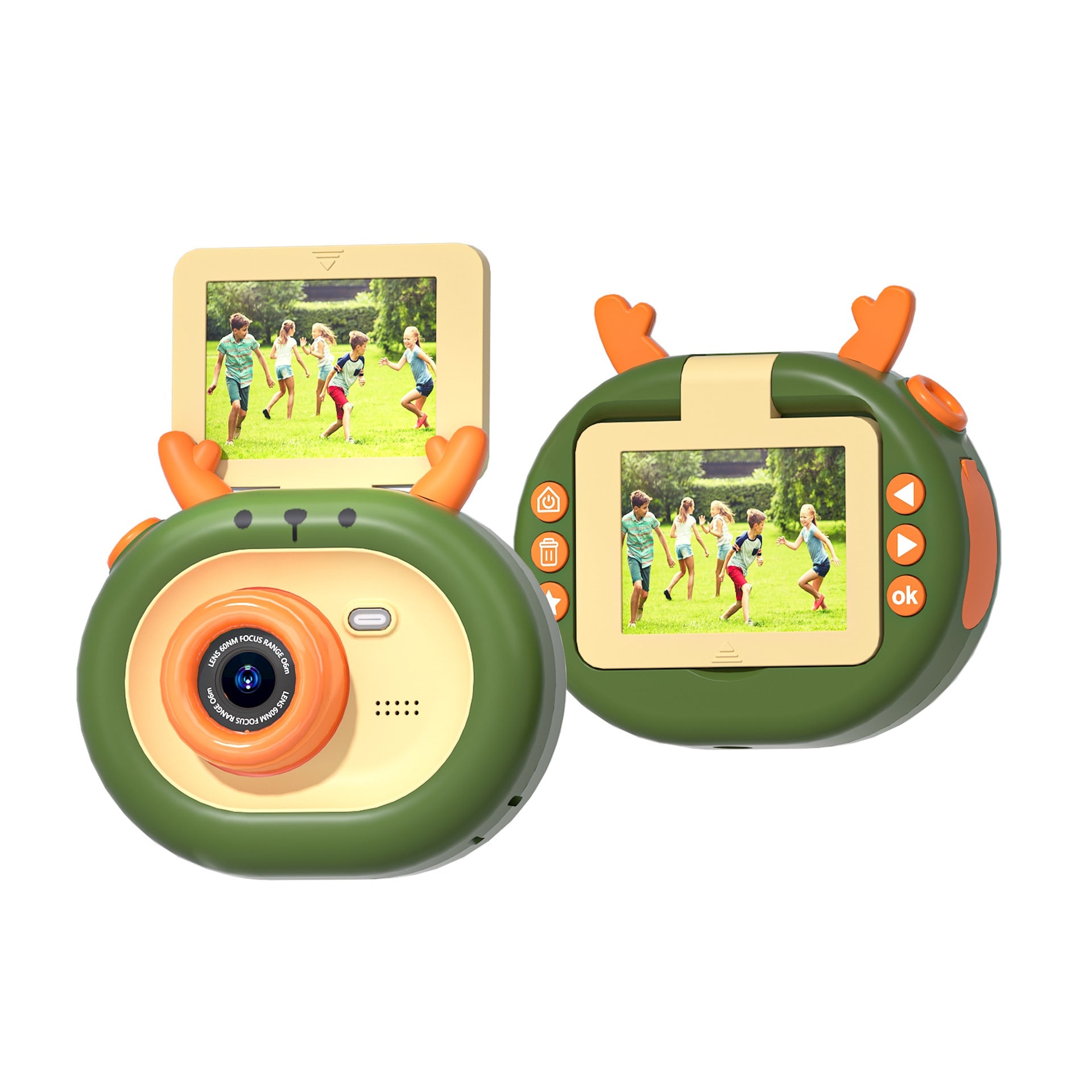 180-degree Flip-screen Children's HD Digital Camera What Else You Got?