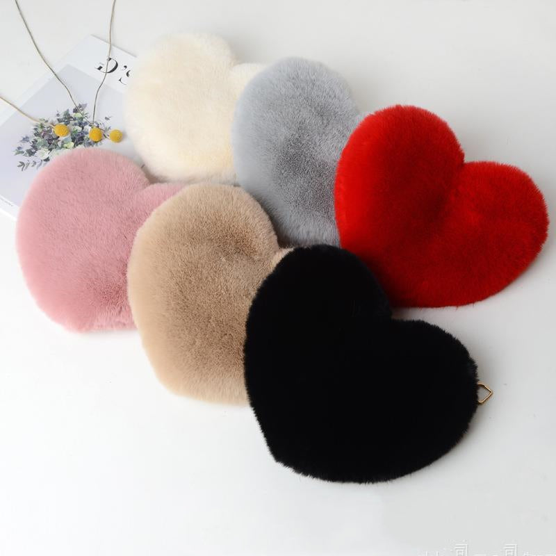 Love Bags For Women Plush Chain Shoulder Bags Valentine's Day Party Bag What Else You Got?