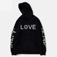 Love Hoodie with Drawstring Hood