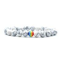 Matching Volcanic Stone Bracelet Set for Couples – Natural Lava Bead Jewelry for Him & Her
