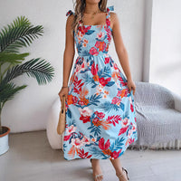 Graceful Garden Floral Maxi Dress - Perfect for Summer Holidays