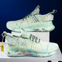 Men's Glow-Up Casual Sneakers – Luminous Comfort Shoes for Every Step & Shine