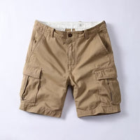 Men's Comfortable Cargo Shorts — Multiple Pockets, Relaxed Fit (S-4XL)