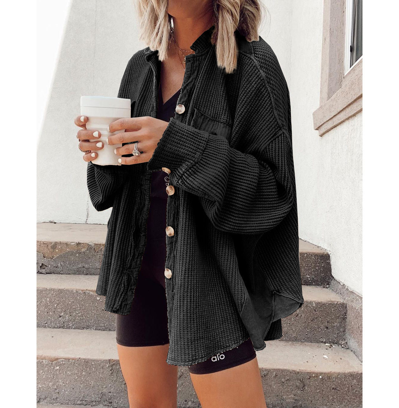 Women’s Button Shirt Jacket What Else You Got?