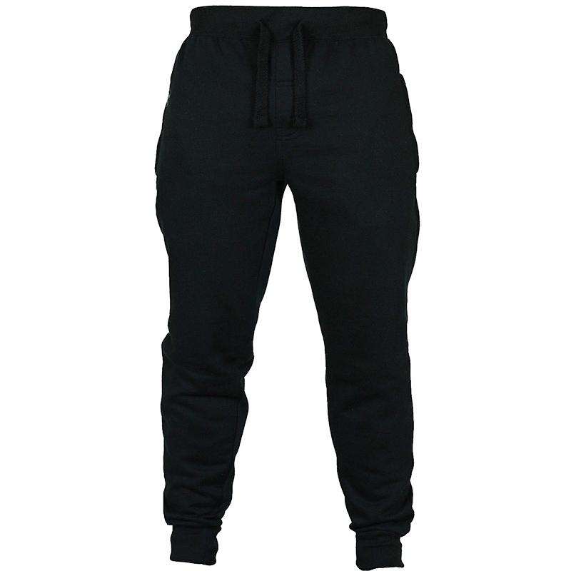 Men's Solid Color Drawstring Fleece Casual Pants What Else You Got?