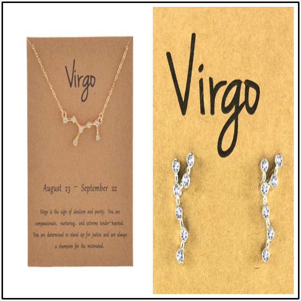 New Diamond Zodiac Bracelet and Earring Set What Else You Got?