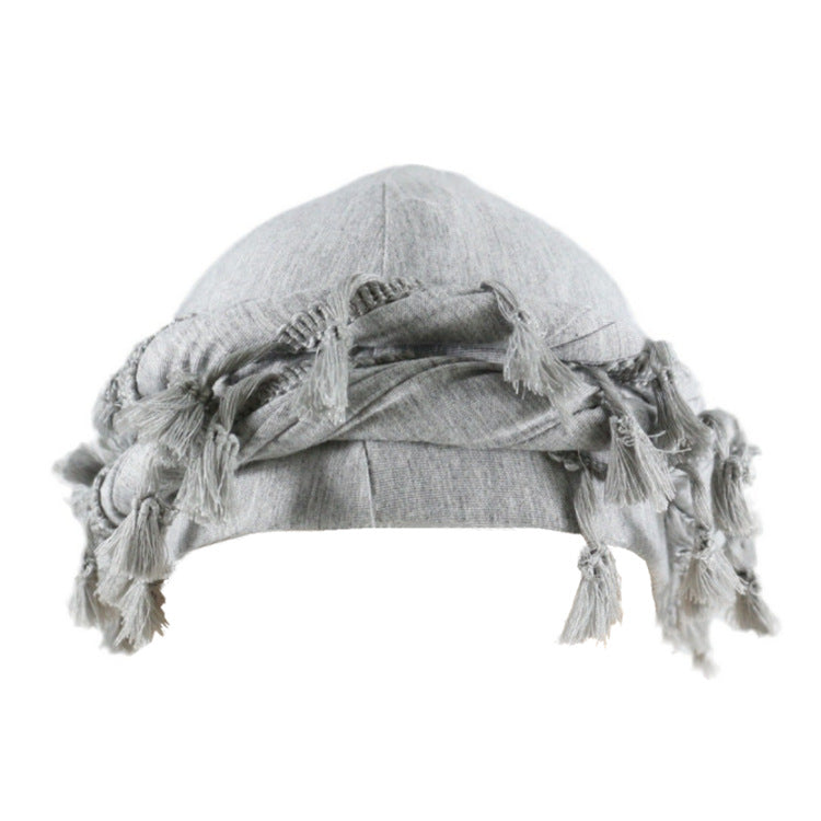 Men’s Satin‑Lined Twist Tail Hat – Sleeve Tassel Design, Protective Soft Interior What Else You Got?