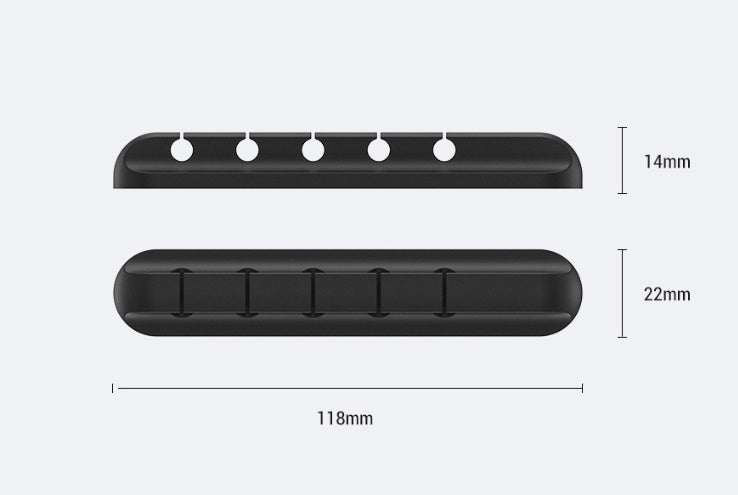 Silicone USB Cable Winder Desktop Cable Organizer Management Multipurpose Clips Cables Protector For Wired Headphones What Else You Got?