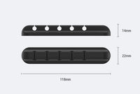 Organize Your Wires with Grace - Silicone USB Cable Winder & Desktop Cable Organizer