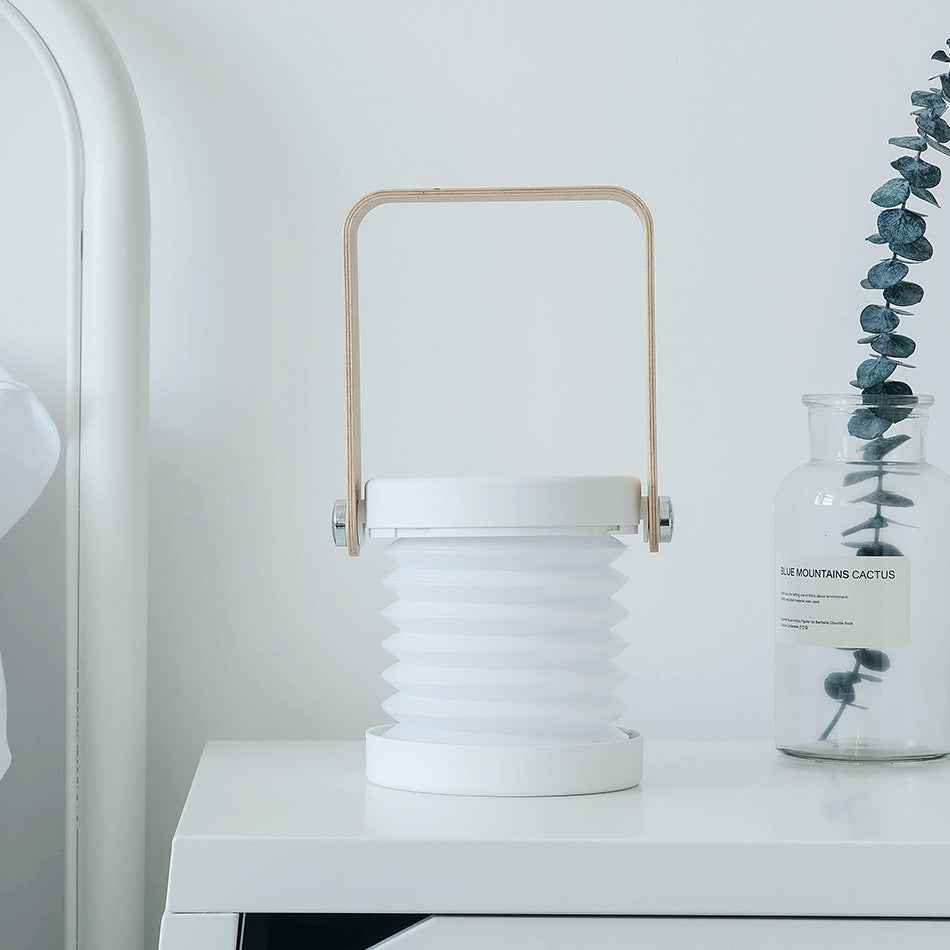 Foldable Touch Dimmable Reading LED Night Light Portable Lantern Lamp USB Rechargeable For Home Decor What Else You Got?