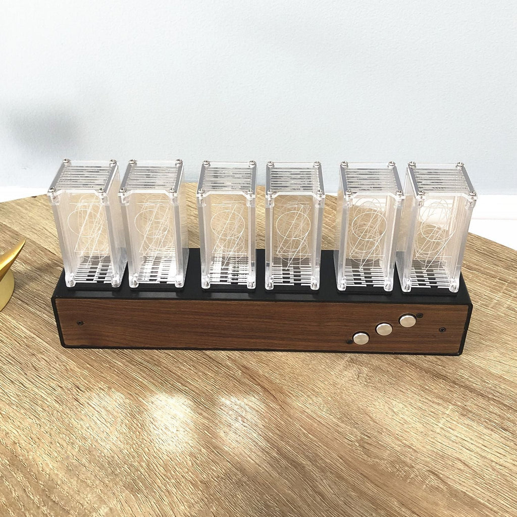 Modern Digital Nixie Tube Clock 6-tubes Night Light Bedroom Desktop Clock What Else You Got?