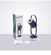 Mini USB Desktop Humidifier - Portable Cool Mist Diffuser with LED Night Light