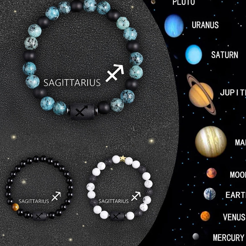 Crystal Stone Zodiac Sign Bracelet What Else You Got?