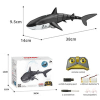 Interactive 2.4G RC Water Jet Whale Toy - Educational & Fun Spraying Action for Kids