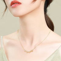 4-in-1 Magnetic Heart Clover Necklace – Convertible Copper Pendant for Women