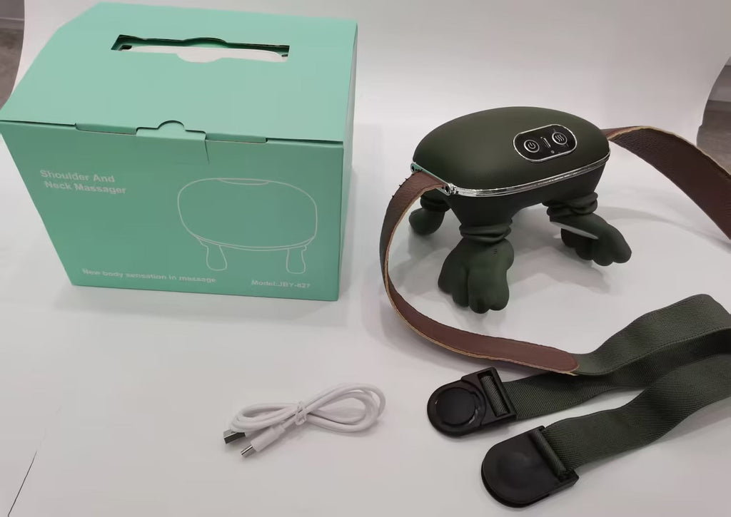Electric Neck And Shoulder Muscle Massager Wireless Shoulder And Back Kneading Massage Shawl Neck Masajeador Relax Pain Relief What Else You Got?