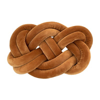 Personalized Ring Knot Plush Pillow – Custom Throw Cushion for Sofa & Home Decor
