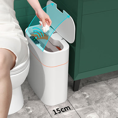 Motion-Sensor Smart Trash Can – Touchless Automatic Lid Bin