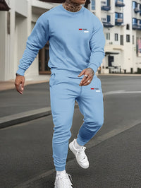 Men's Cozy Fleece Hoodie & Pants Set – Casual Loungewear