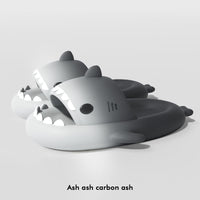 Step in Faith: Gradient Shark Slippers for Men
