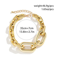 Chunky Gold Chain Necklace for Women | Bold Vintage Link Choker | 2026 Glamoratti Trend Jewelry