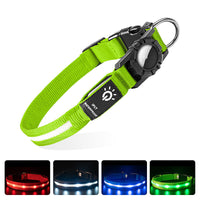 Glow-in-the-Dark Waterproof Pet Collar - Safety & Style for Your Furry Friend