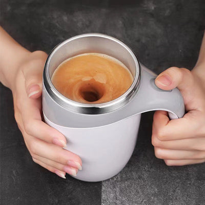 USB Self-Stirring Magnetic Coffee Mug – Effortless Mixing for Perfect Drinks